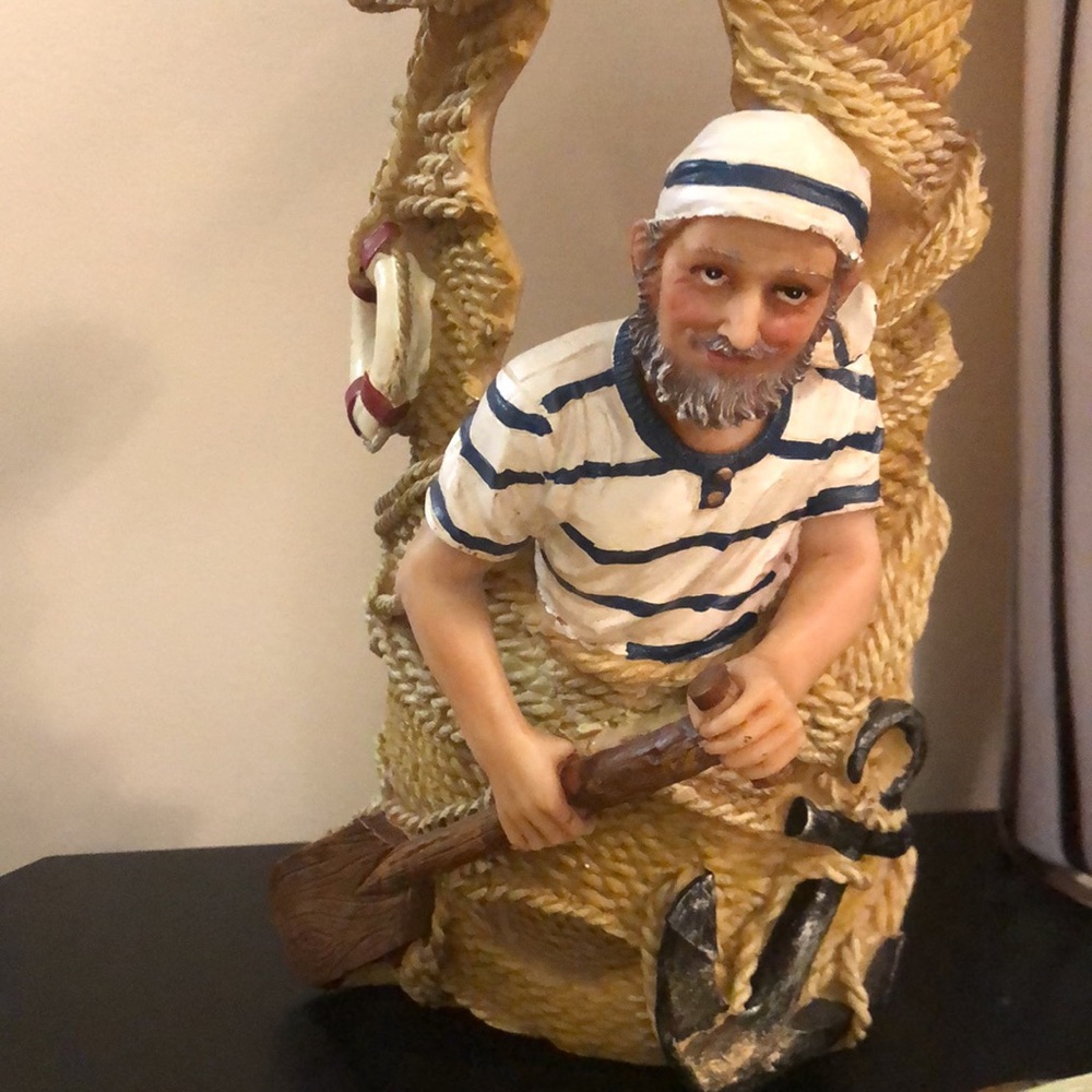 Nautical sailor figurine